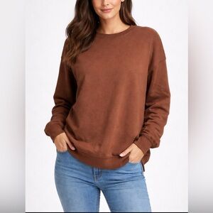 Lily & Lottie Cozy Relaxed Fit Sweatshirt Size XL